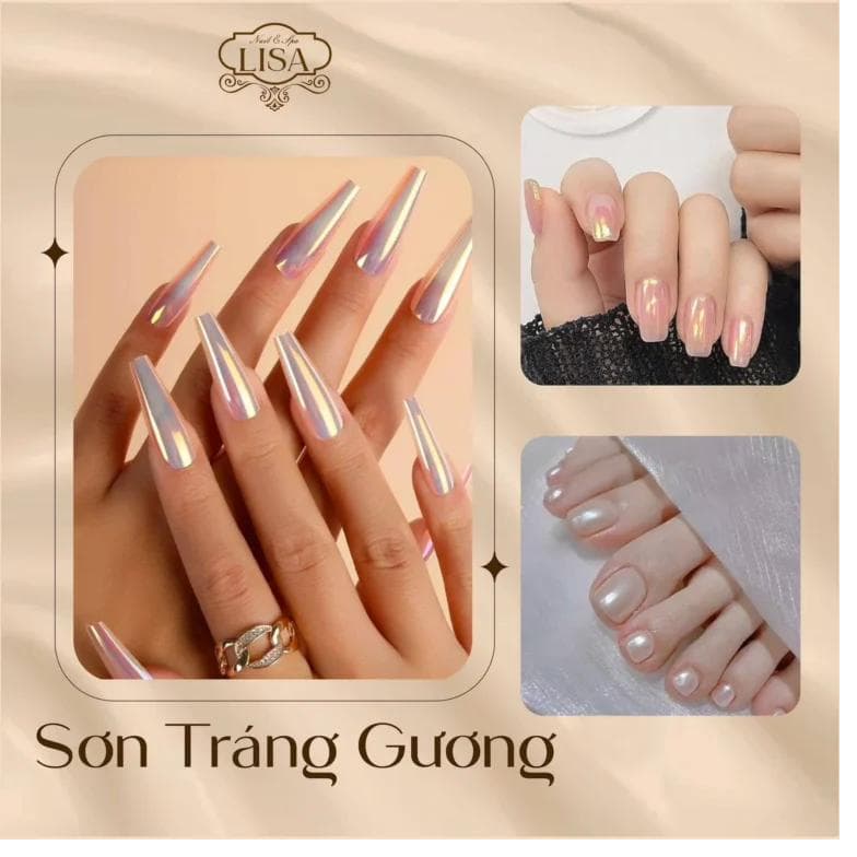Mẫu Ombre tại Lisa Nail & Spa